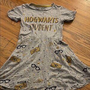 Harry Potter Gray Hogwarts Student Kids Dress